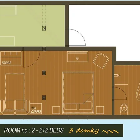 3 Domky Отель типа 